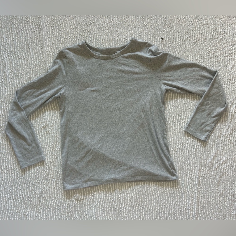 Long Sleeve T-shirt Bundle Grey White Gap Size XL White Grey Gray Cotton - Picture 2 of 15
